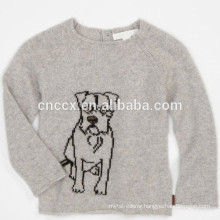 15STC6812 puppy kids cashmere sweater